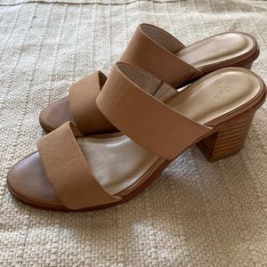 Joie Maha Tan Block Heel Sandals